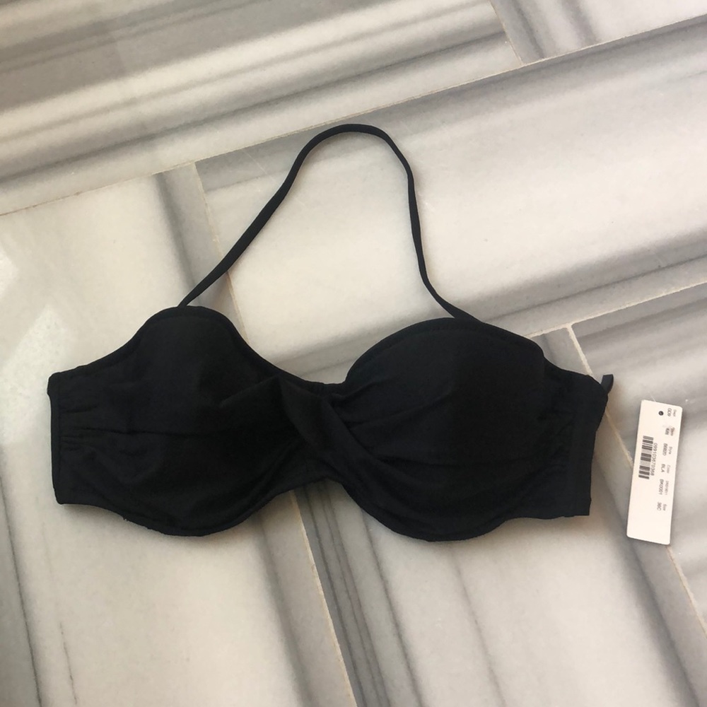 BNWT JCrew Twist Bandeau Bathing Suit Top